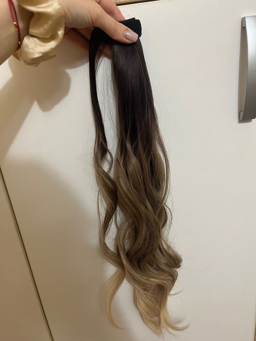 Синтетична опашка омбре