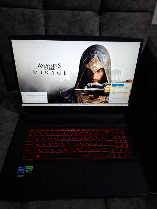 MSI Katana 17inch i7-11260H 16/512 RTX3050 4GB 144Hz