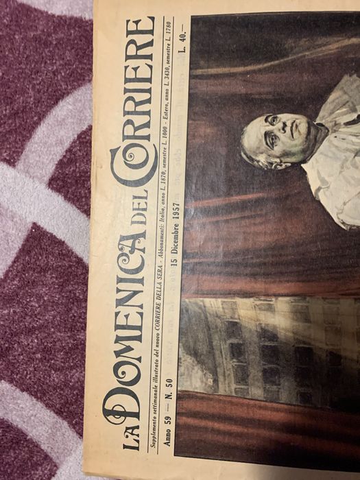 Ziar Vechi 1957 original