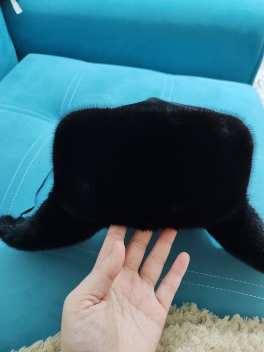 Шапка норковая б/у