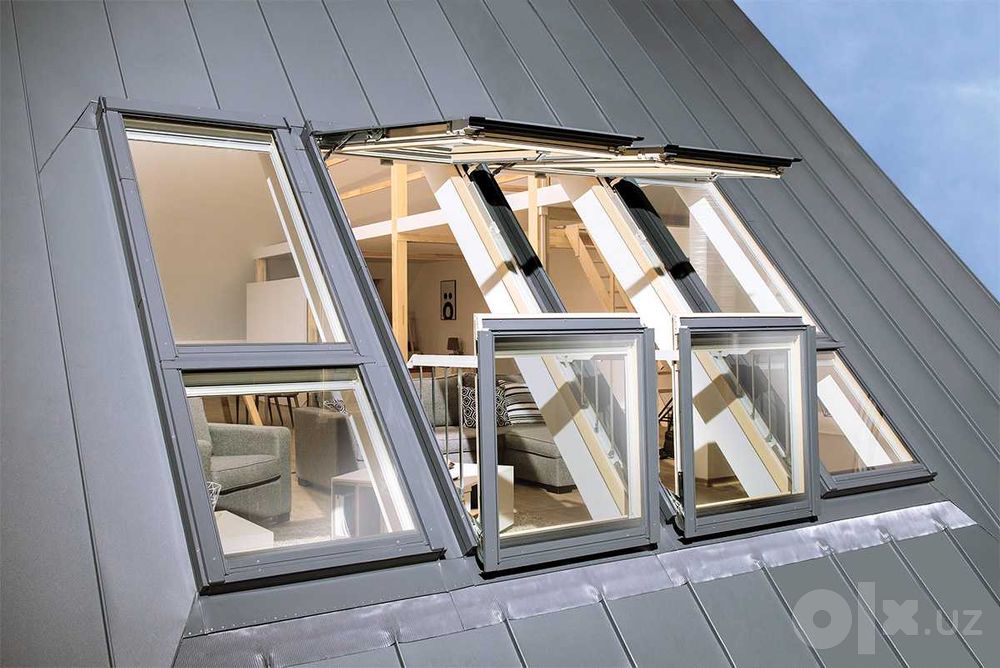 Мансардные окна балкон окно  chodirdagi balkon oynasi  94x225