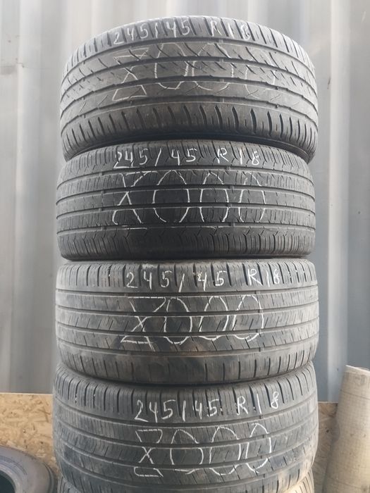 245/45 R18 летние шины резины доездить
