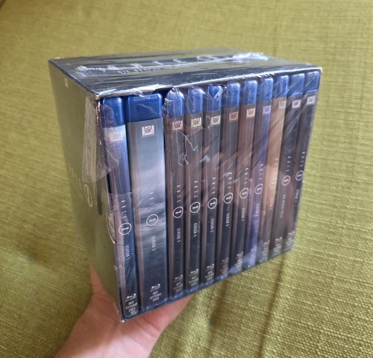 Box Set Blu-ray The X-Files Colecția Completă Sezoanele 1–11 Sigilat Dosarele x Serial Blu Ray