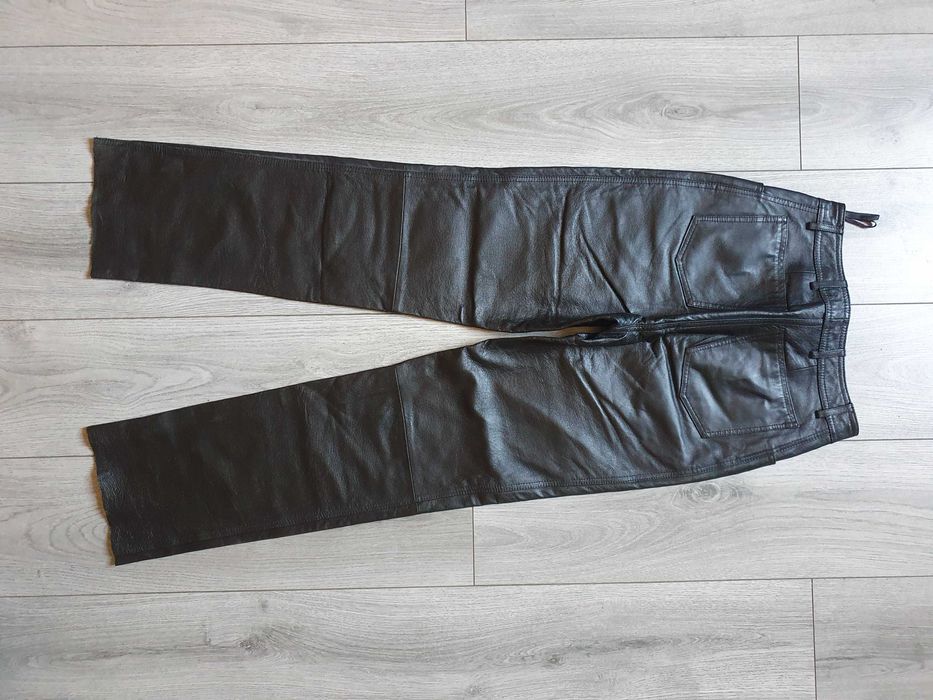 Pantaloni de piele - Marimea D/NL 36 (Talie 67 cm)