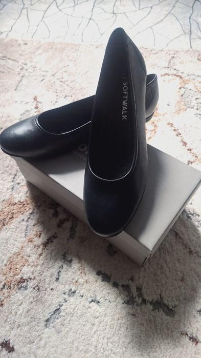 Дамски обувки, балерина 41 размер. Ново! Кожа!