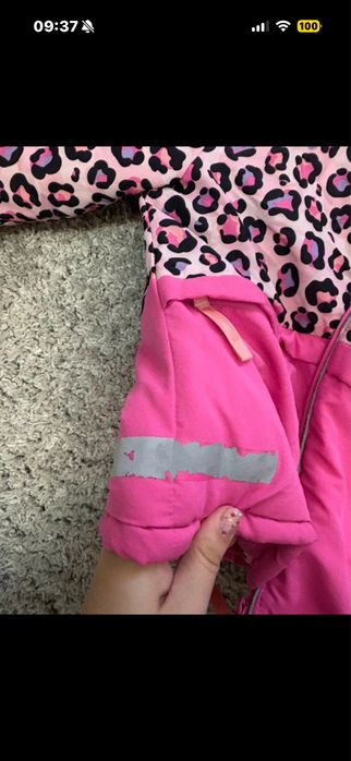 Geaca groasa cu mic defect