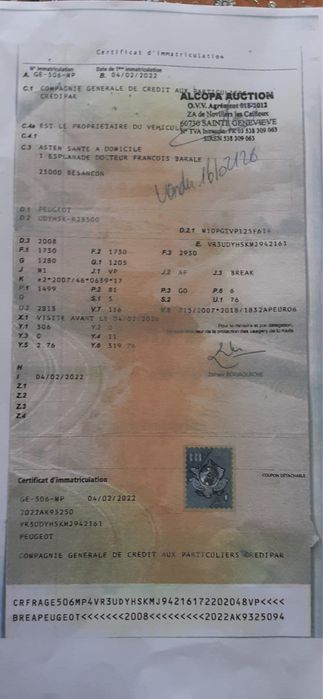 Peugeot 2008 1.5 diesel 2022