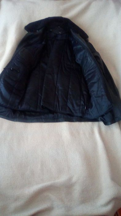 Кожена шуба размер 2XL