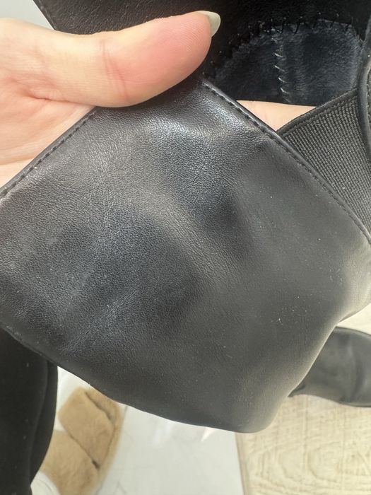 Ботфорты черные. Демисезон