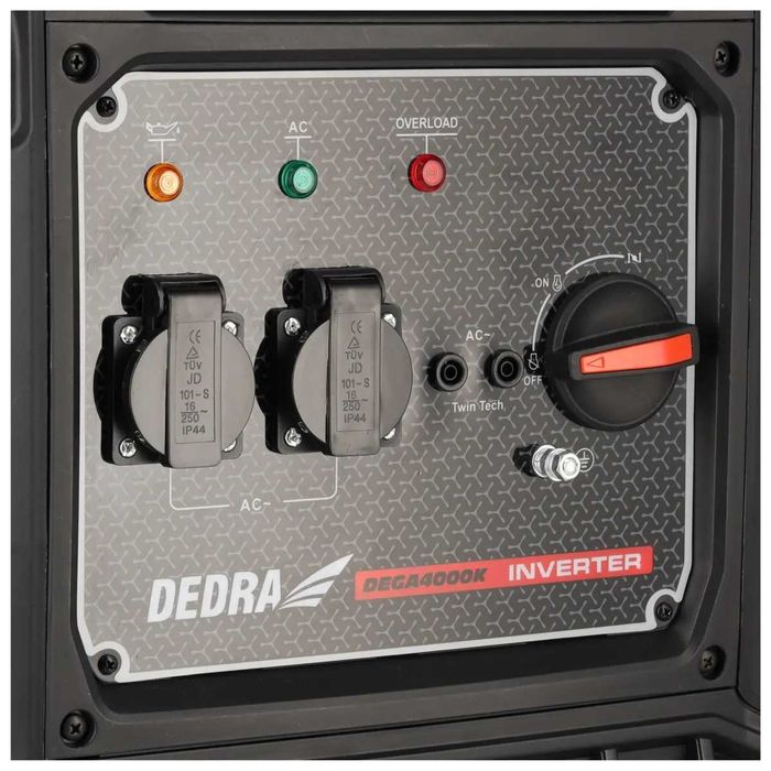 Генератор, бензинов, Инверторен DEDRA DEGA4000K, 3.3kW