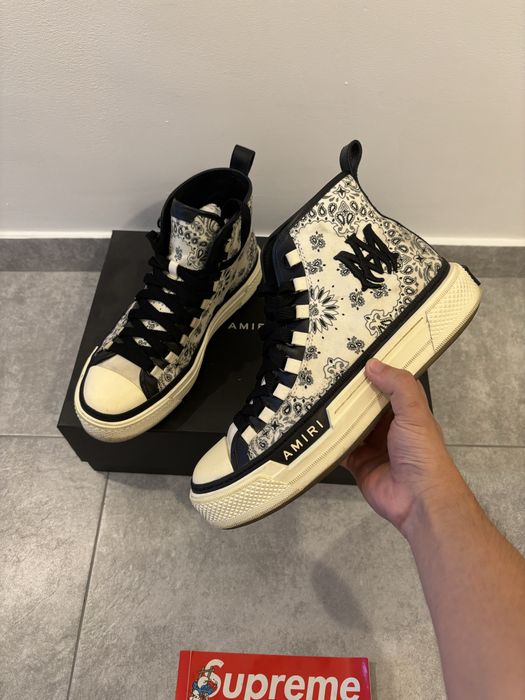 Amiri Court High Bandana White