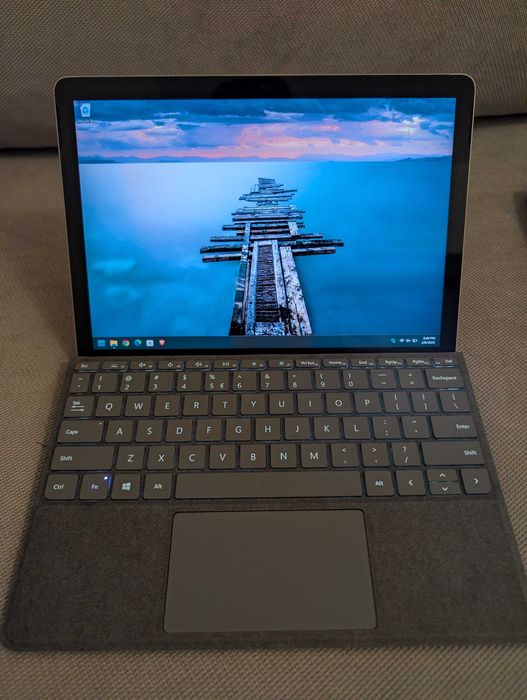 Microsoft Surface Go 3, i3 + Tastatura Originala Alcantara + husa