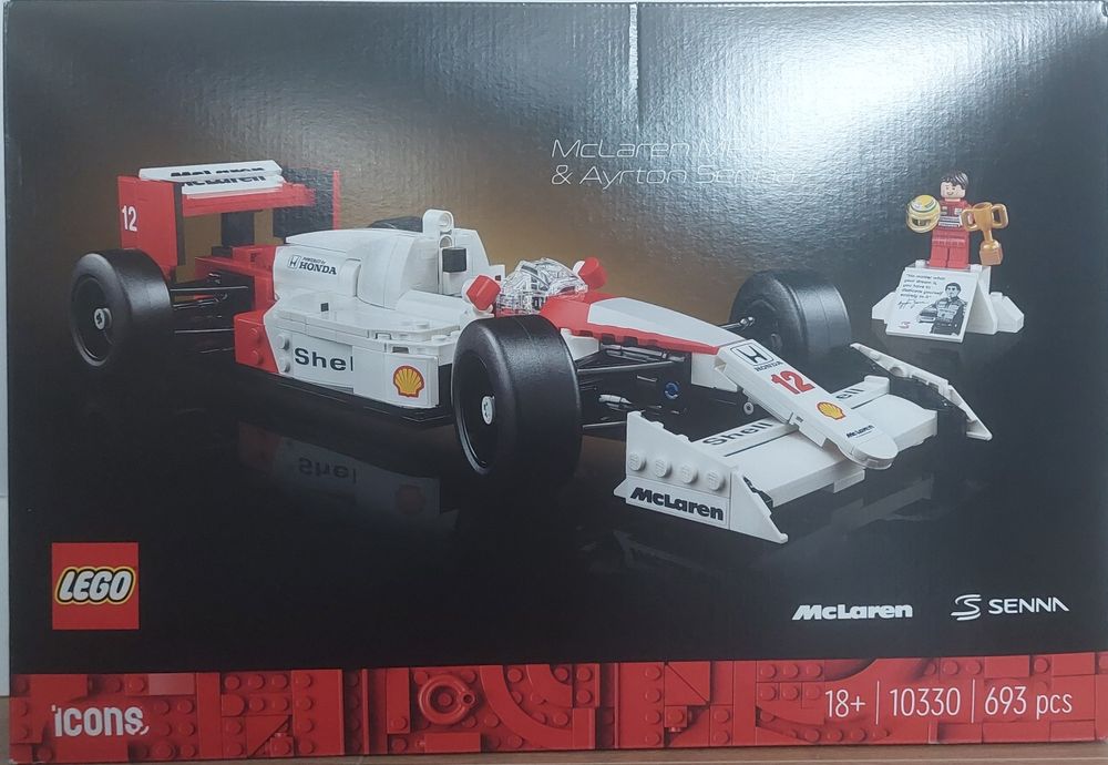 LEGO - McLaren MP4/4 и Айртон Сена