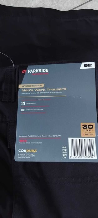 Pantaloni Parkside50/52.noi cu eticheta