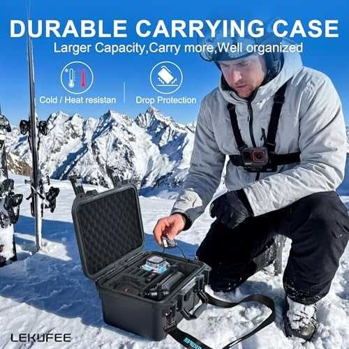Куфар Lekufee Portable Waterproof Hard Case IP67 Insta360