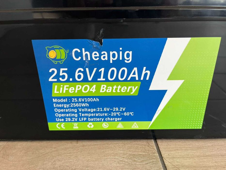 24V 100Ah LifePo4 Батерия