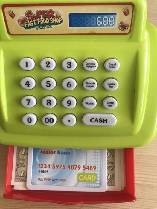 Играчка “Бързо хранене” със звук и светлини