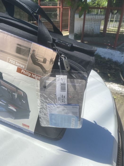 geanta laptop samsonite noua ,sigilata