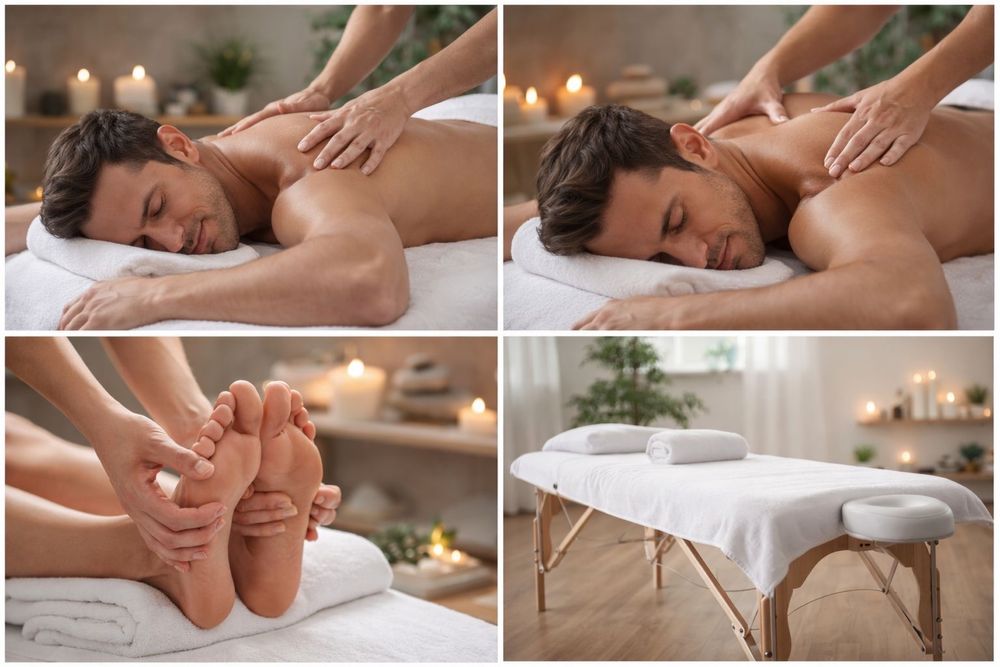 masaj de relaxare si reflexo - terapie