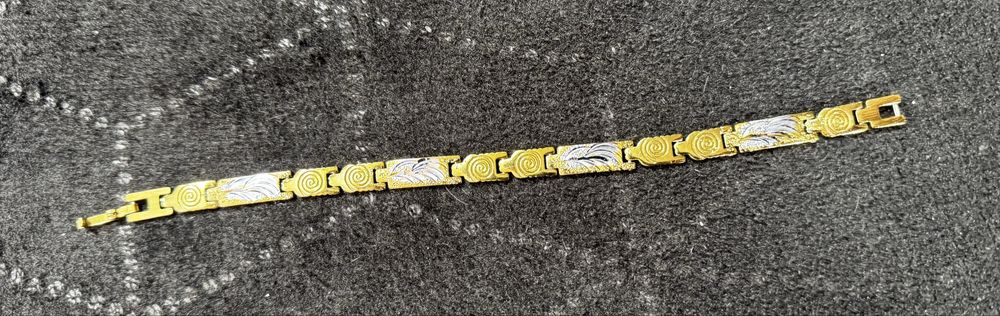 Мъжка гривна от Медицинско злато