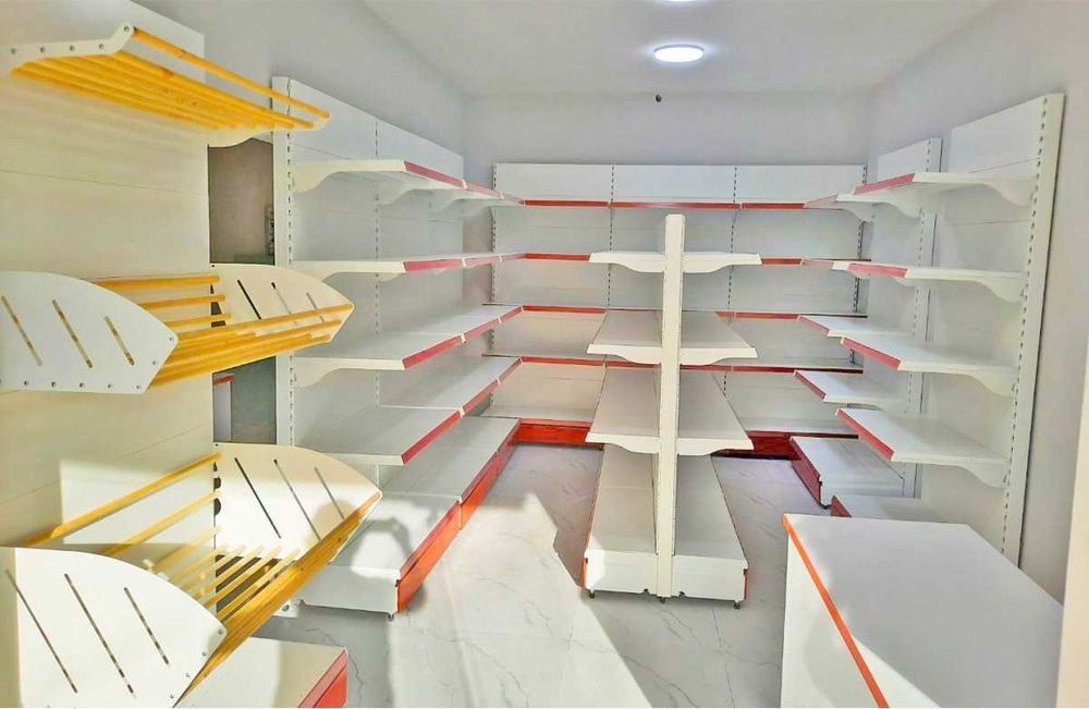 Торговая мебель для магазинов из металла