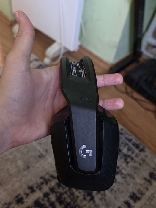 Гейминг слушалки Logitech g733 lightspeed безжични