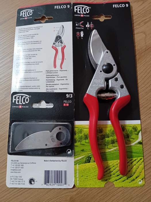 Set profesional FELCO 9 / lama de rezerva