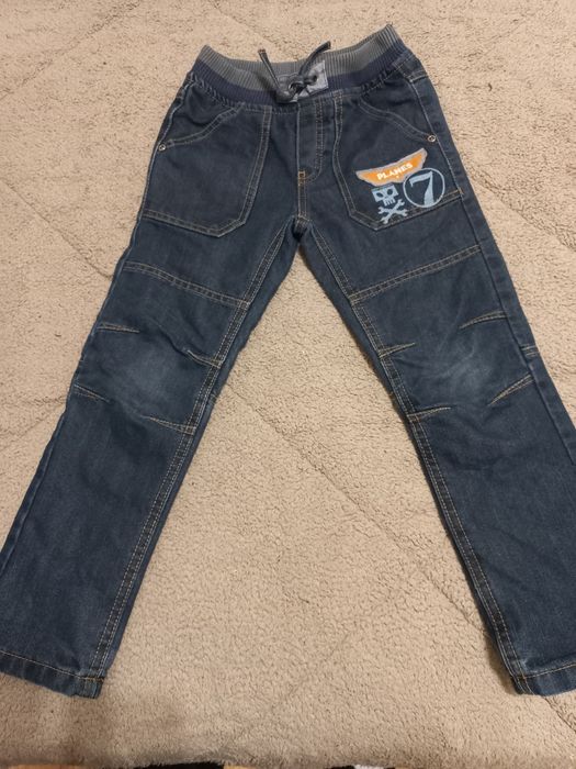 Детски дънки с памучно от вътре 116р-р