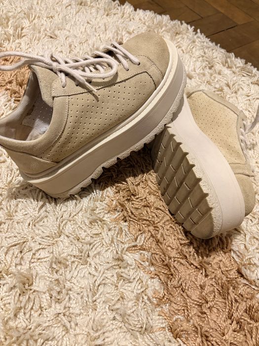 Pantofi piele intoarsa Exclusives