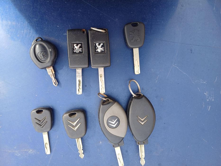 Ключове за различни коли