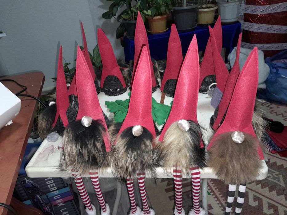 Распродажа. Игрушки гномики ручной работы