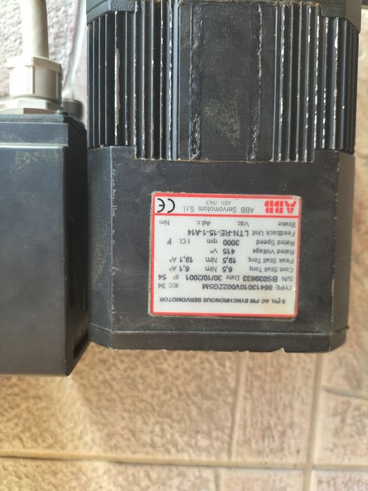 Servodriver servomotor Control Tehnique ABB