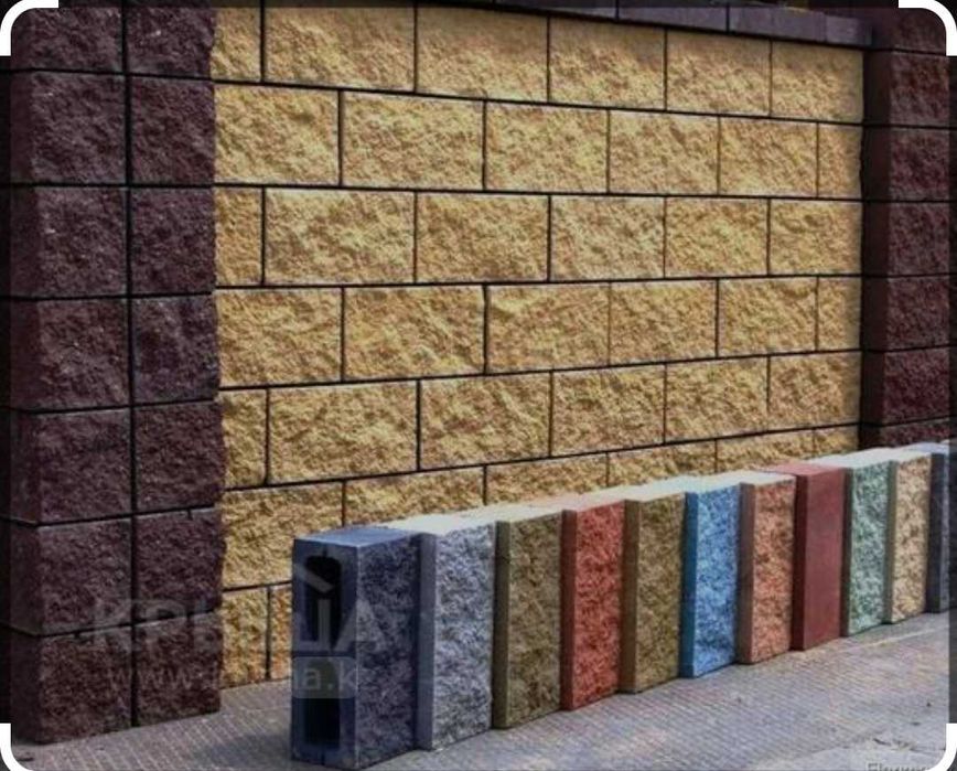 Пескоблок, СКЦ-1 "рваный блок"