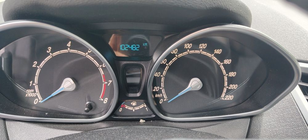 Ford fiesta 1.2 44kw STJB 102000KM за части FACELIFT