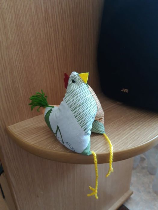 Игрушки ручной работы. Курочка