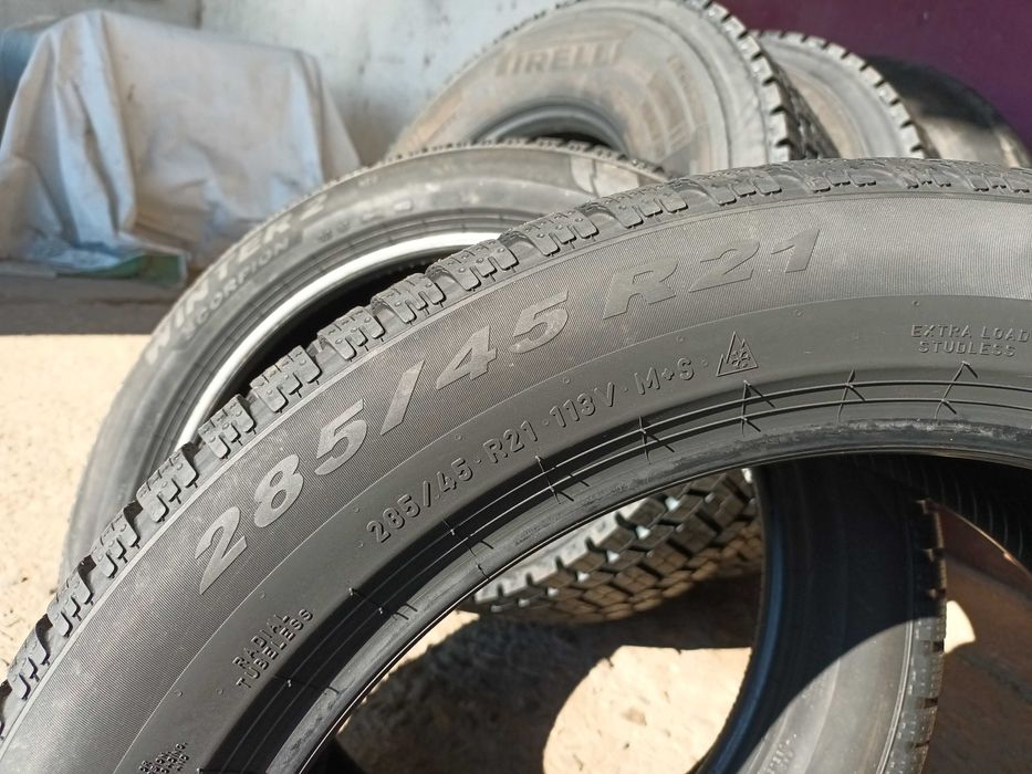 2 Нови зимни гуми 285/45 R21 Pirelli Scorpion Winter 2 NCO 113V M+S XL