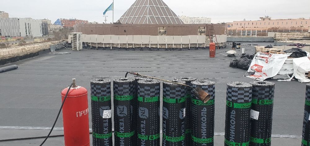 Кровельные работы крыш от протечек