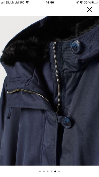 Geaca de iarna pentru gravide, H&M