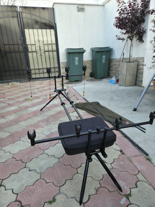 Rod pod Carp Spirit echipat cu senzori Fox