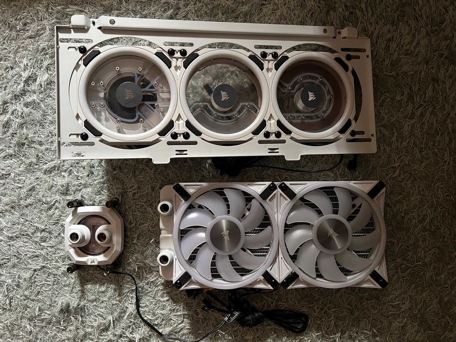 Racire pe apa Corsair Hydro X Series XD7 RGB, AM4/AM5 cu pompa/rezervor/radiator de 280mm