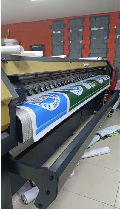 Широкоформатный принтер 3 м, dx5, экосольвентный