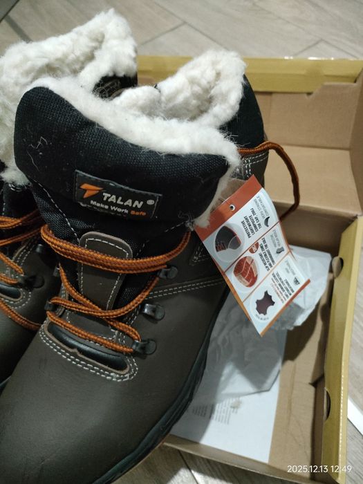 Зимние ботинки защитные