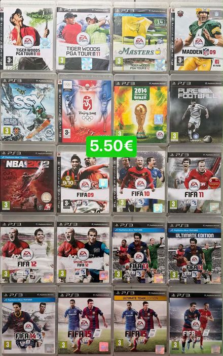 PlayStation 3 Екшън/ Приключенски/ Спортни заглавия