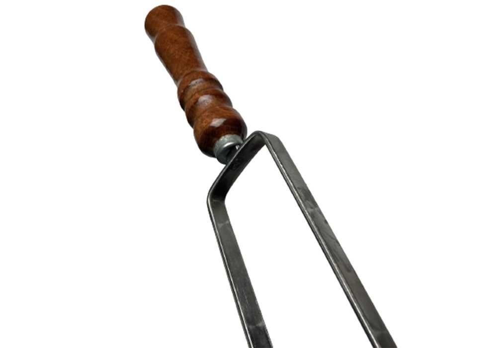 Шиш за барбекю двоен, неръждаема стомана