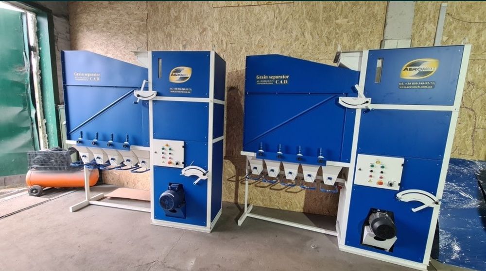 Selector cereale aerodinamic