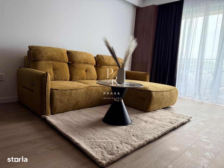 Apartament 2 camere, 45mp, terasa, LIFT, parcare, mobilat partial, str