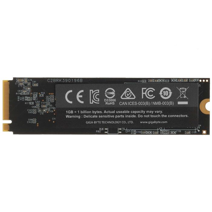 - Твердотельный накопитель SSD M.2 512GB Gigabyte Gen3 NVMe