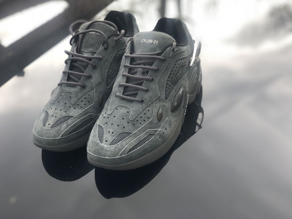 Raf Simons Cylon-21 grey low top sneakers/adidasi marimea 42