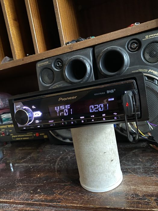 Pioneer MVH-X580BT -ТОП МОДЕЛ! - BLUETOOTH USB Радио за кола сд cd