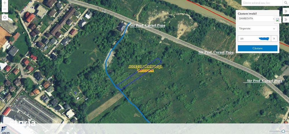 Teren de vânzare – 2000 mp , Str. Prof. Cornel Popa,Tragoviste
